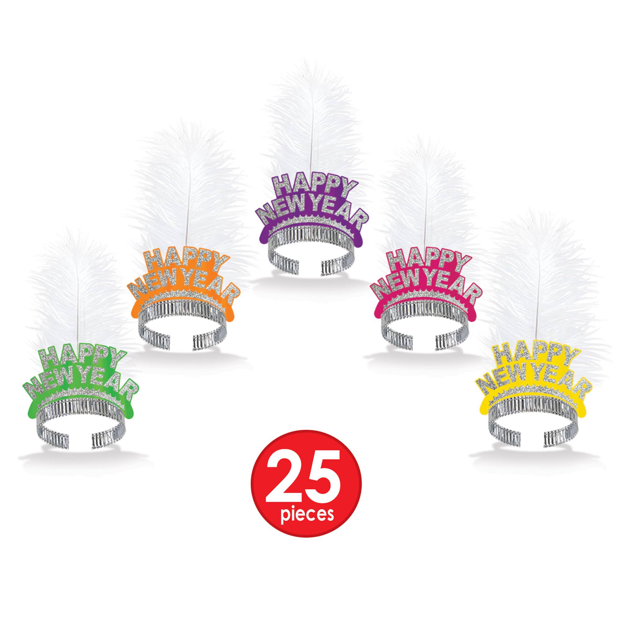 Beistle New Year Fluorescent Party Favor Kit for 50